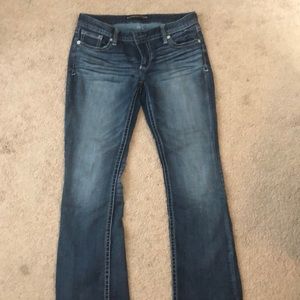 Express jeans barely boot size 8s